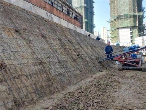 牡丹江建筑边坡支护