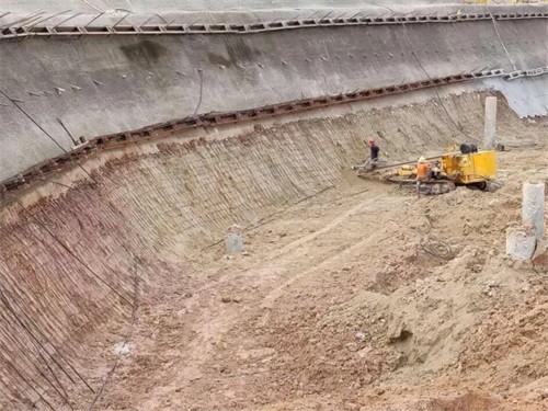 牡丹江基坑边坡加固
